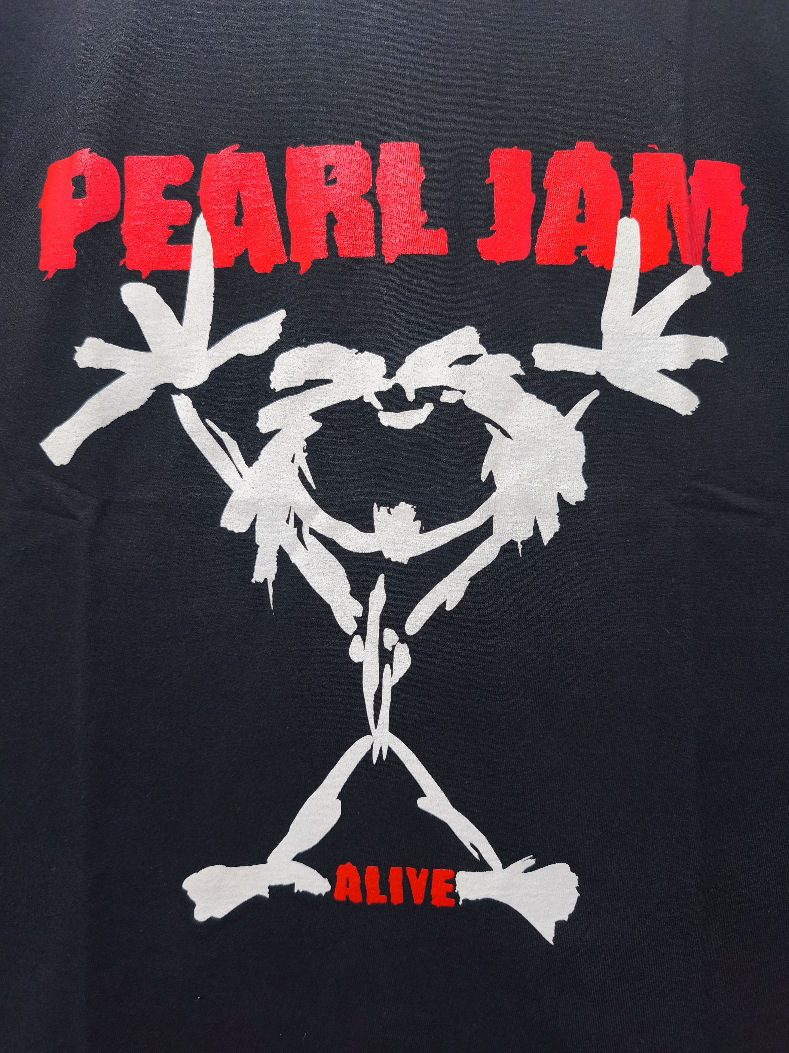 Band Tees Pearl Jam Alive & Cultivating The Pearl UK Tour T-shirt Size US XL / EU 56 / 4 - 2 Thumbnail