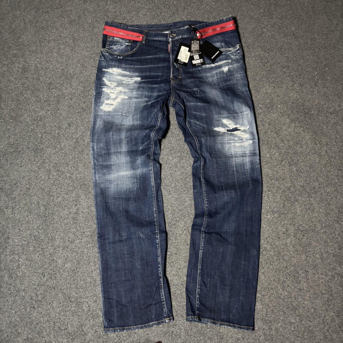 Dsquared2 Dsquared2 642 zipped 5 pockets jeans Size US 38 / EU 54 - 1 Thumbnail