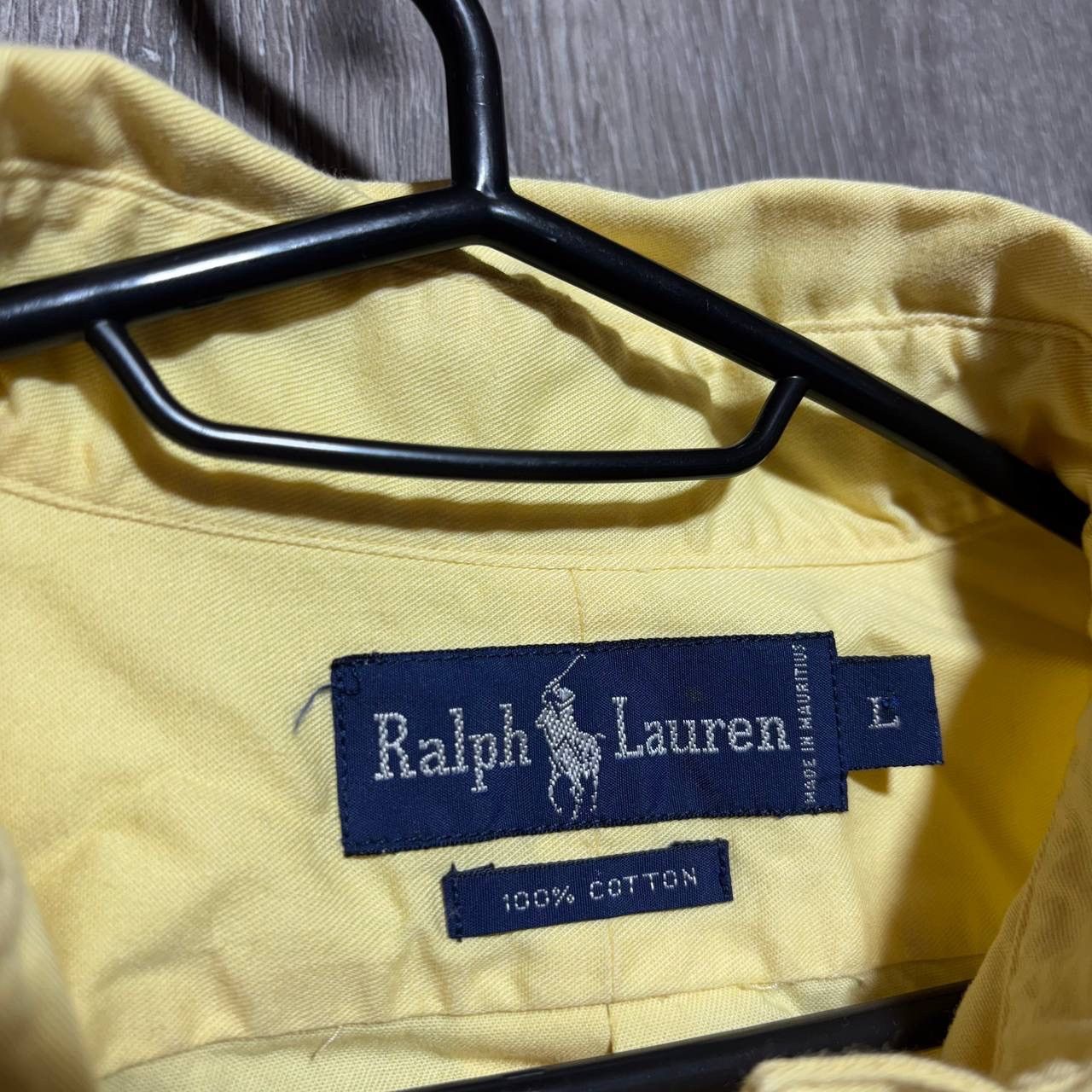 Polo Ralph Lauren Vintage Ralph Lauren Yarmouth Yellow Oxford Button Shirt Size US L / EU 52-54 / 3 - 5 Thumbnail