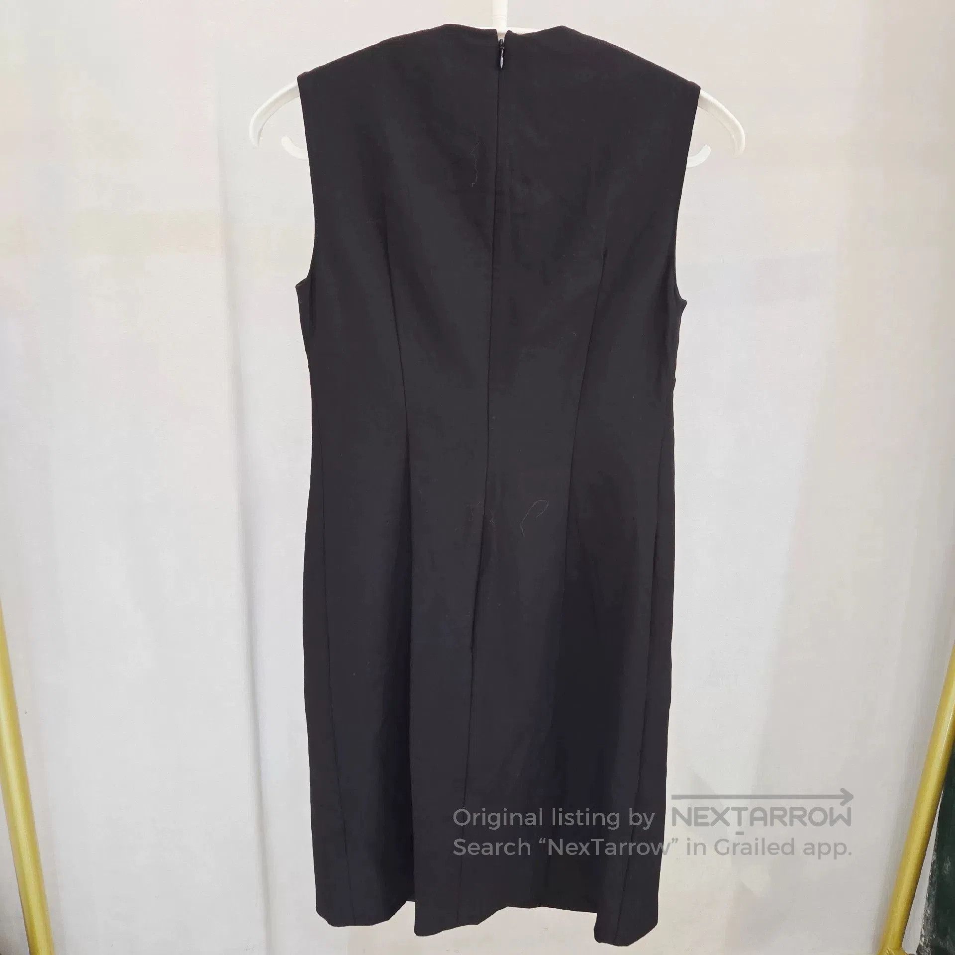 Valentino Valentino Metal Logo Sleeveless Dress. Size US M / EU 48-50 / 2 - 2 Thumbnail
