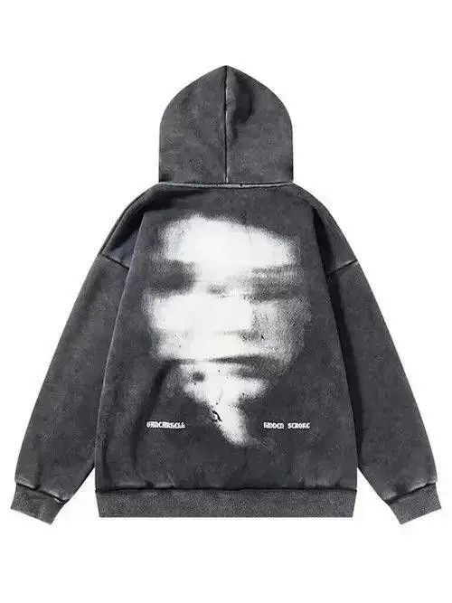 Other FACE Graphic Washed Full Zip Hoodie Size US M / EU 48-50 / 2 - 5 Thumbnail