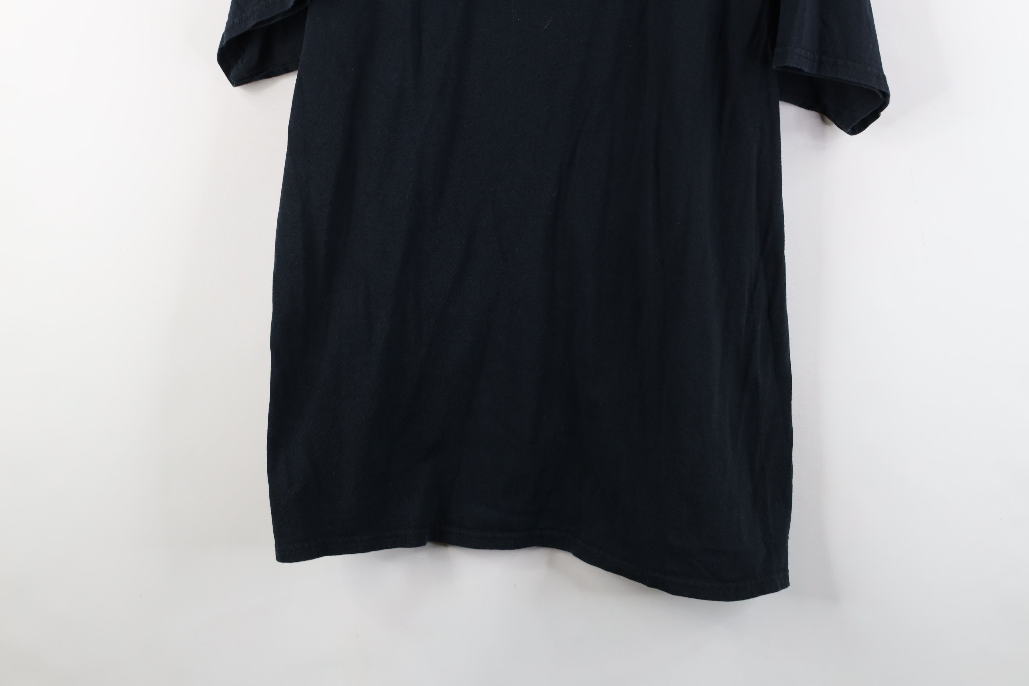 Vintage Vintage 90s Y2K Streetwear Nature Tribal Wolf T-Shirt Black Size US M / EU 48-50 / 2 - 14 Thumbnail