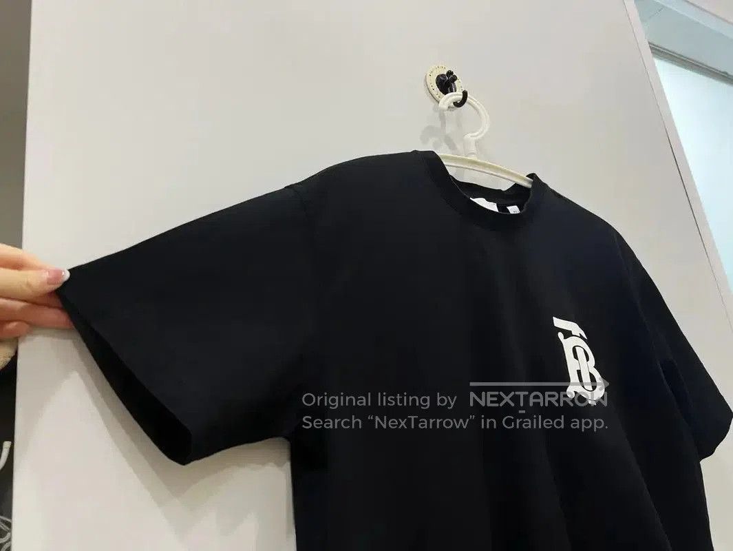 Burberry Burberry Men's Black Cotton Short Sleeve T. Size US S / EU 44-46 / 1 - 3 Thumbnail