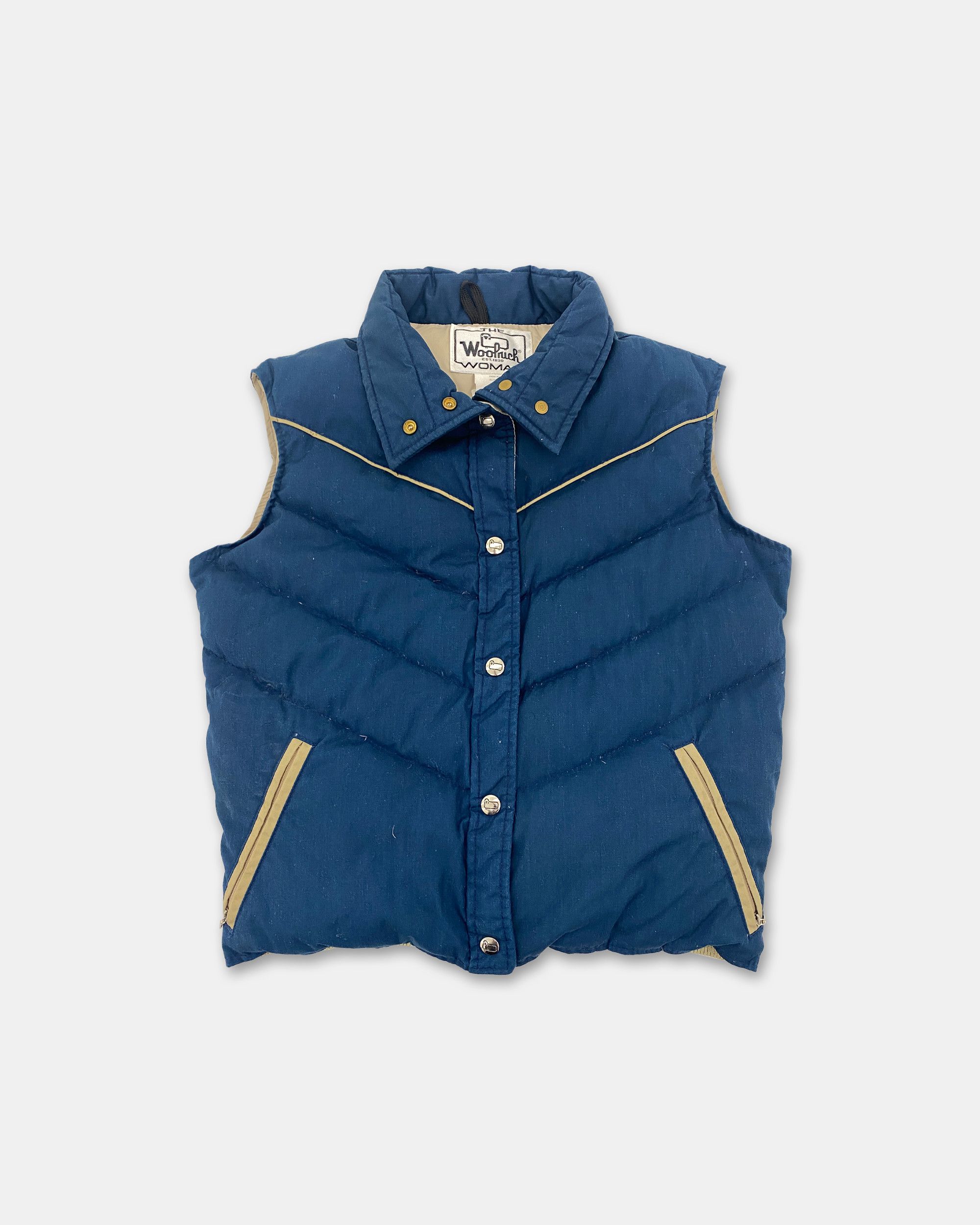 Woolrich Woolen Mills 1980s USA Puffer Vest Size M / US 6-8 / IT 42-44 - 1 Thumbnail