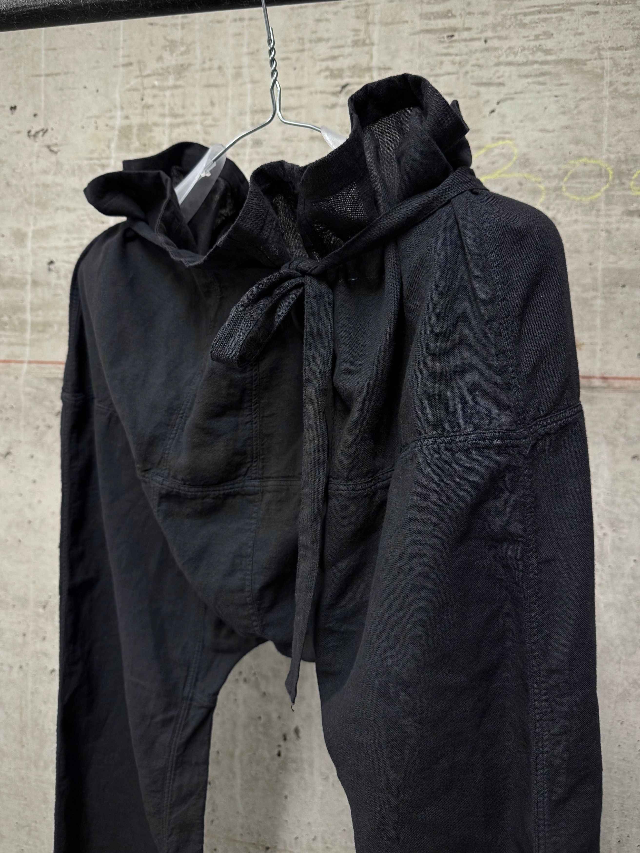 Nicolo Ceschi Berrini Nicolò Ceschi Berrini Cotton Drop-crotch Pants Size US 30 / EU 46 - 2 Thumbnail