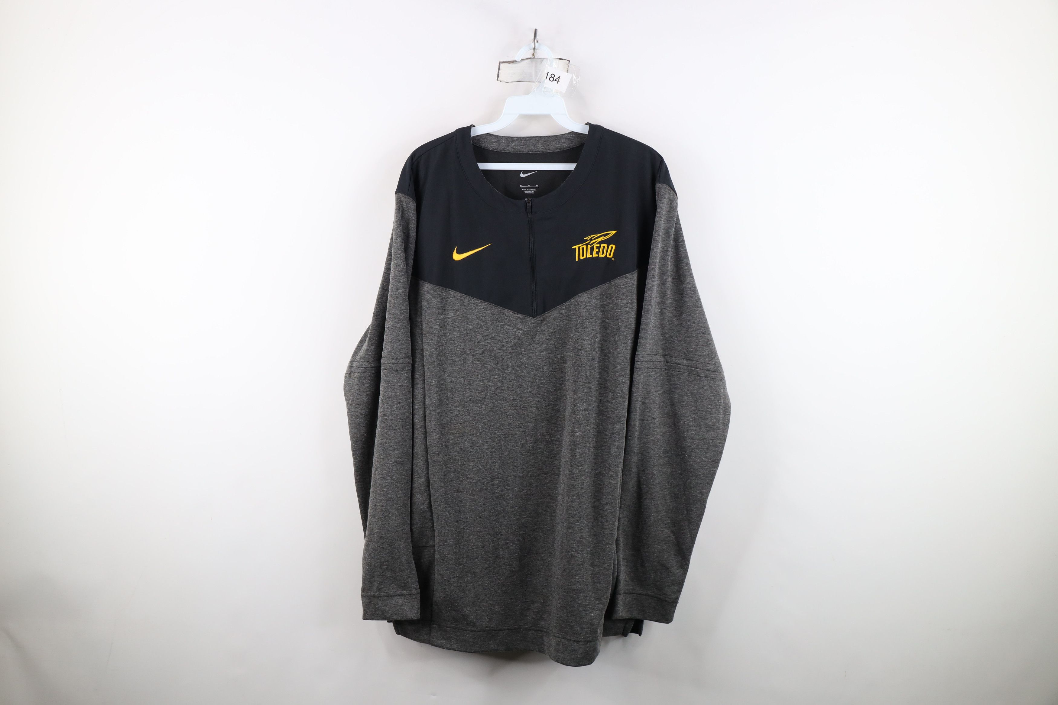 Nike Nike University of Toledo Athletics Half Zip Pullover Jacket Size US XL / EU 56 / 4 - 1 Thumbnail