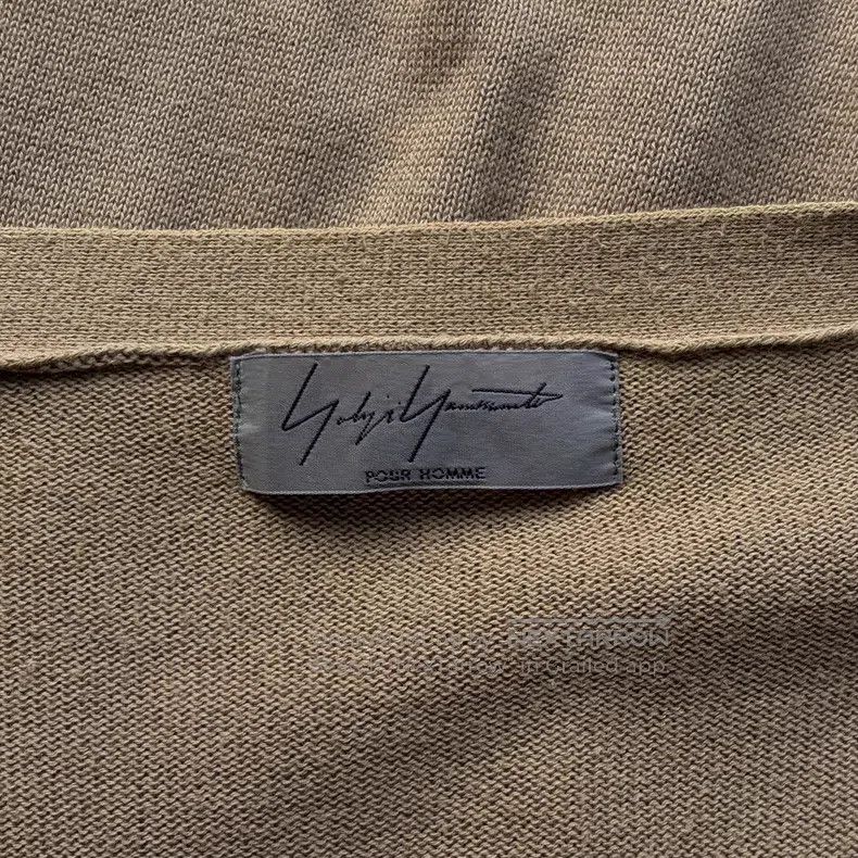 Yohji Yamamoto YOHJI YAMAMOTO Camel Color Zipper Knit Cardigan Size US L / EU 52-54 / 3 - 4 Thumbnail