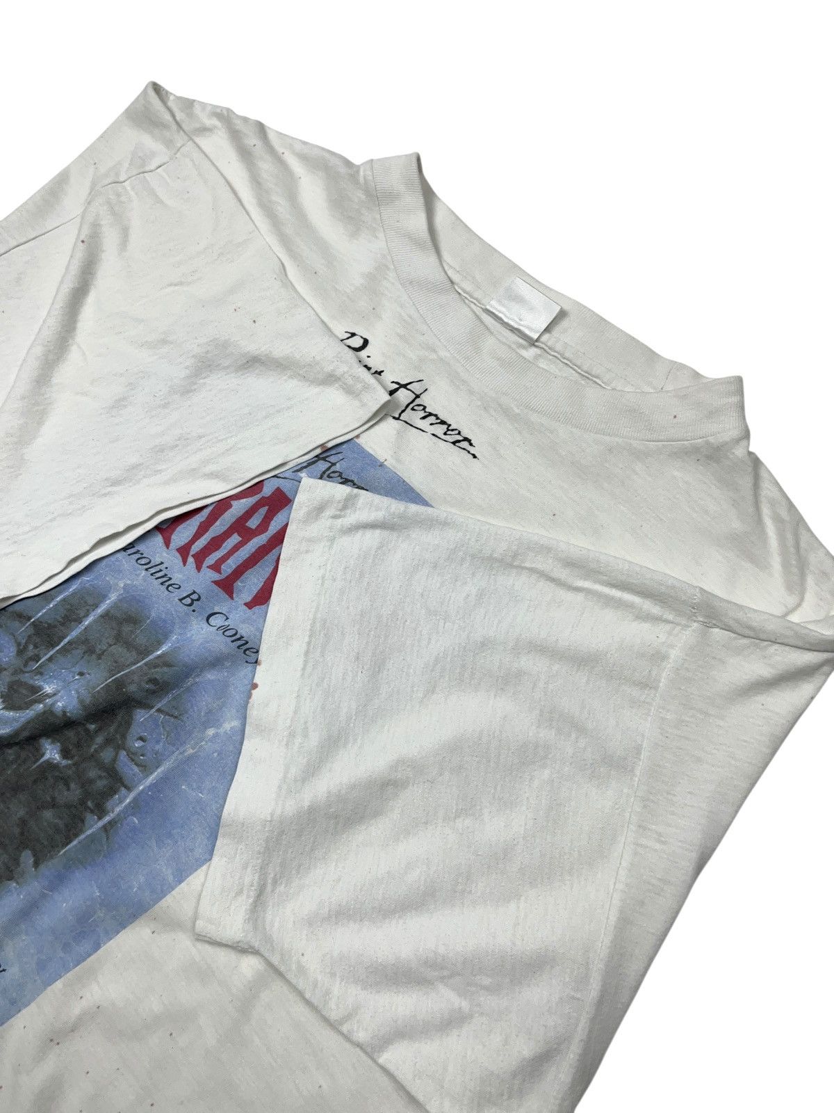 Expert Horror × Vintage Vintage 90s Point Horror - The Stranger Promo T-shirt Size US XL / EU 56 / 4 - 6 Thumbnail
