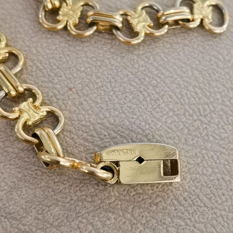 Celine Vintage Celine Gold Baroque Bracelet Size ONE SIZE - 3 Thumbnail