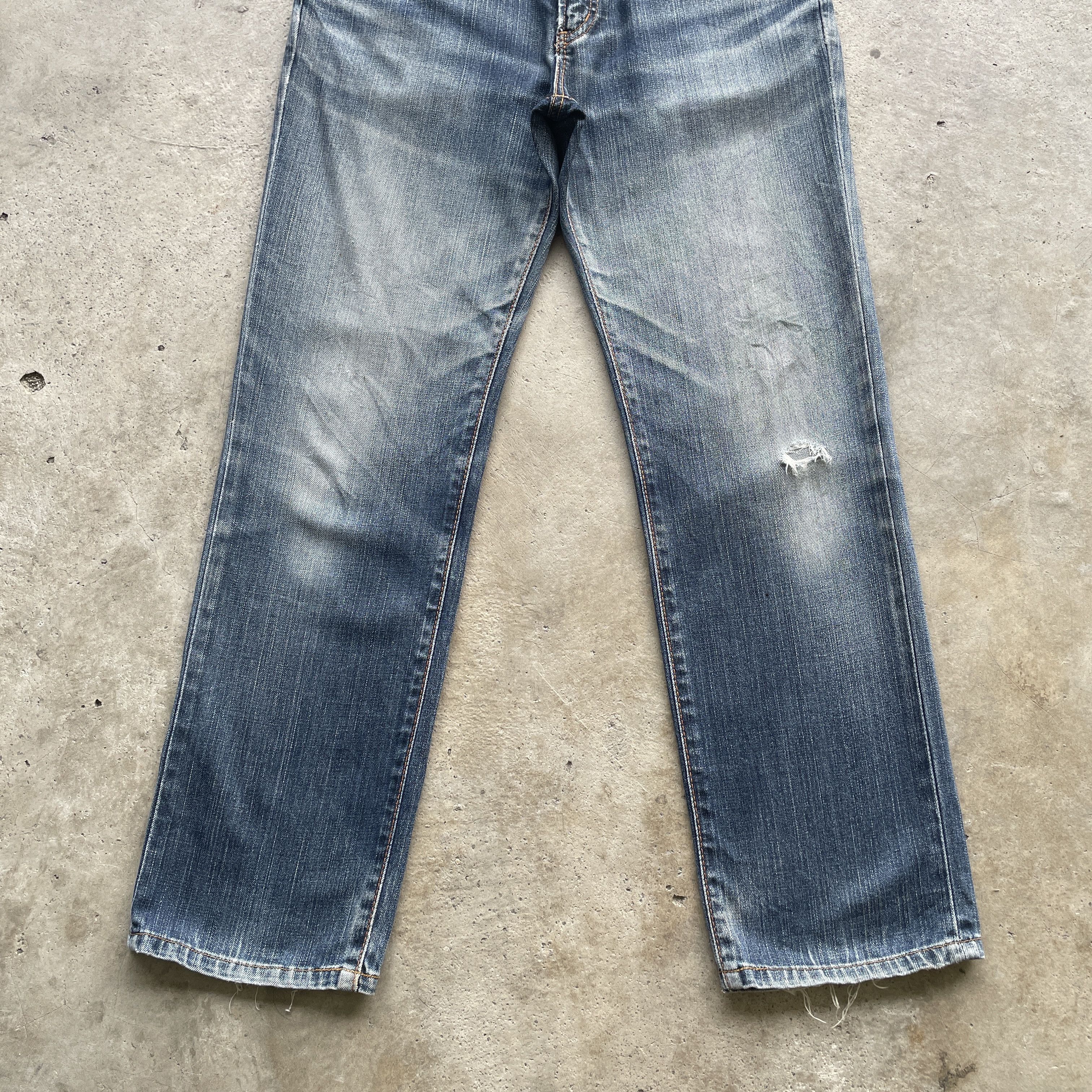 Japanese Brand VINTAGE EDWIN 502 DISTRESSED FADED JAPAN JEANS PANTS W30 Size US 30 / EU 46 - 4 Thumbnail