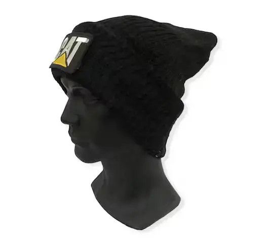 Caterpillar Vintage Caterpillar Trademark Logo Beanie Hat Size ONE SIZE - 2 Thumbnail