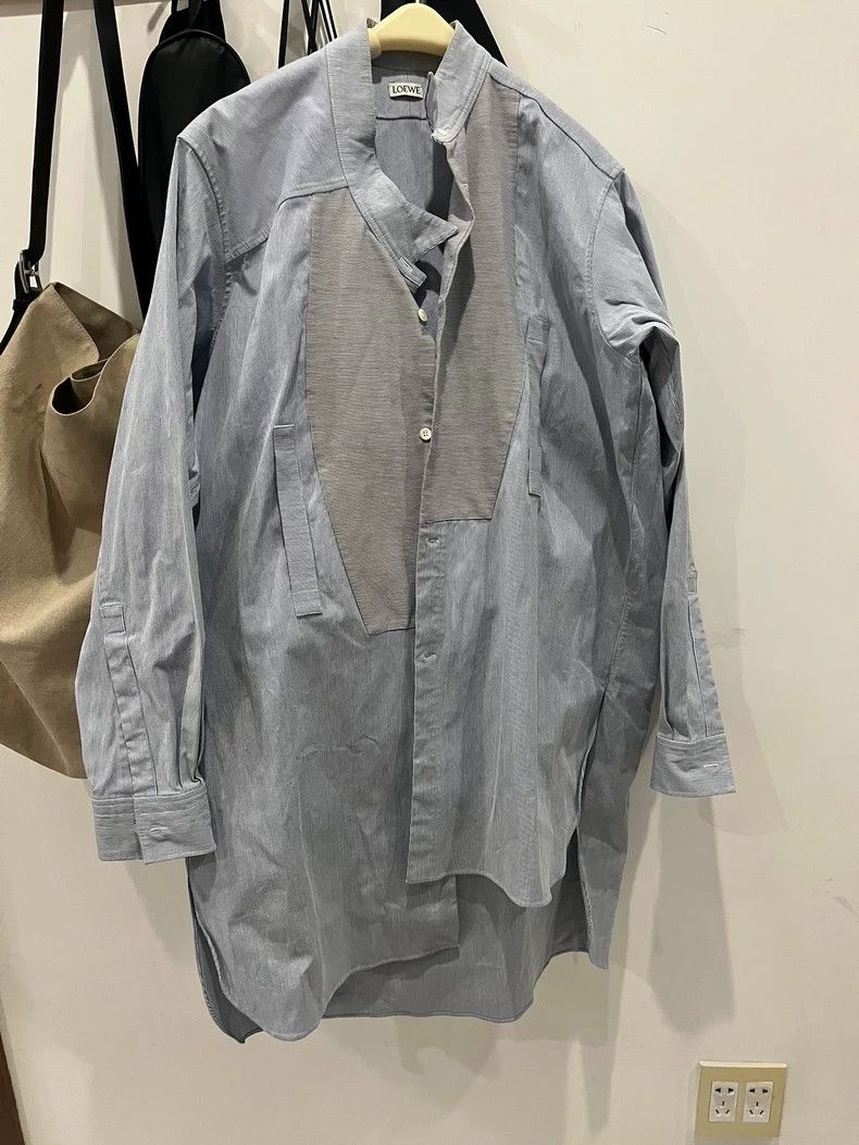 Loewe LOEWE Classic wrong collar shirt jacket Size M / US 6-8 / IT 42-44 - 1 Thumbnail