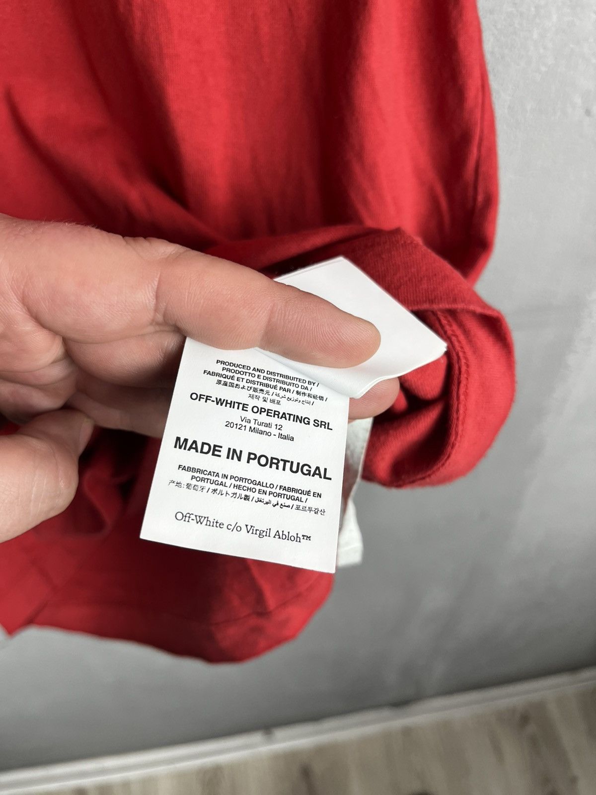 Off-White Off white t shirt big logo Size US L / EU 52-54 / 3 - 12 Thumbnail