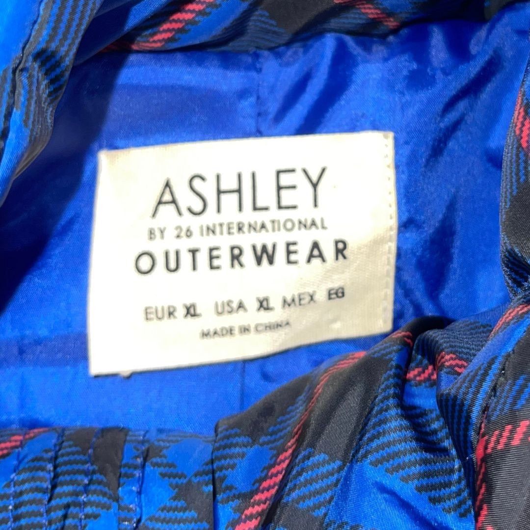 Other Ashley Outerwear Juniors Blue Plaid Puffer Jacket Size XL Size XL / US 12-14 / IT 48-50 - 5 Thumbnail