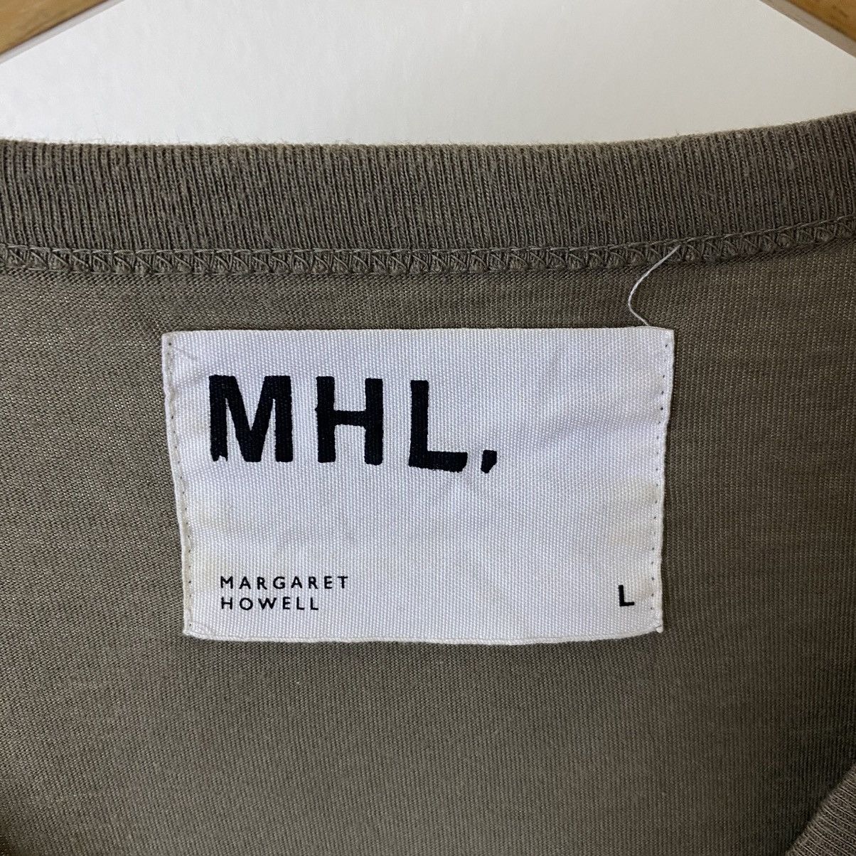 Margaret Howell Margaret Howell MHL Singlet Pocket Olive T Shirt Size US L / EU 52-54 / 3 - 3 Thumbnail