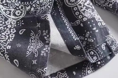 Japanese Brand 21SS Tokyo Union Navy Blue Bandana Paisley Aloha Shorts Size US 32 / EU 48 - 3 Thumbnail