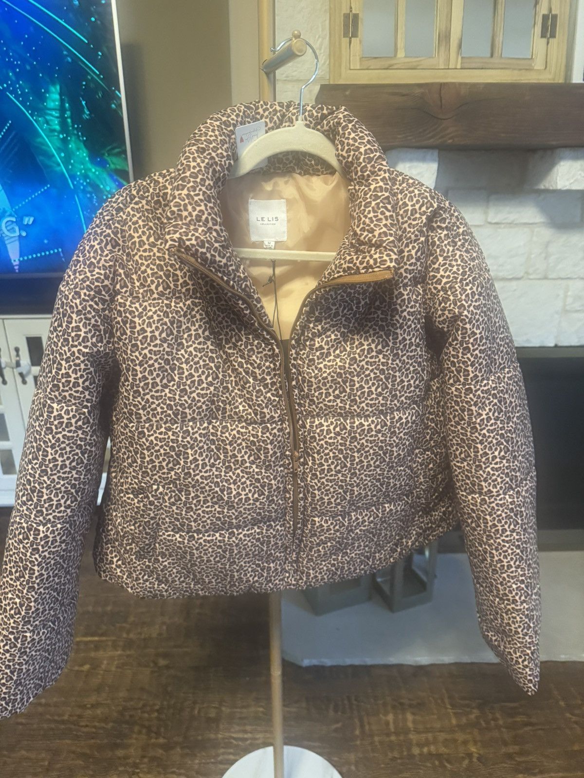 Other Leopard print puffer jacket Size M / US 6-8 / IT 42-44 - 1 Thumbnail