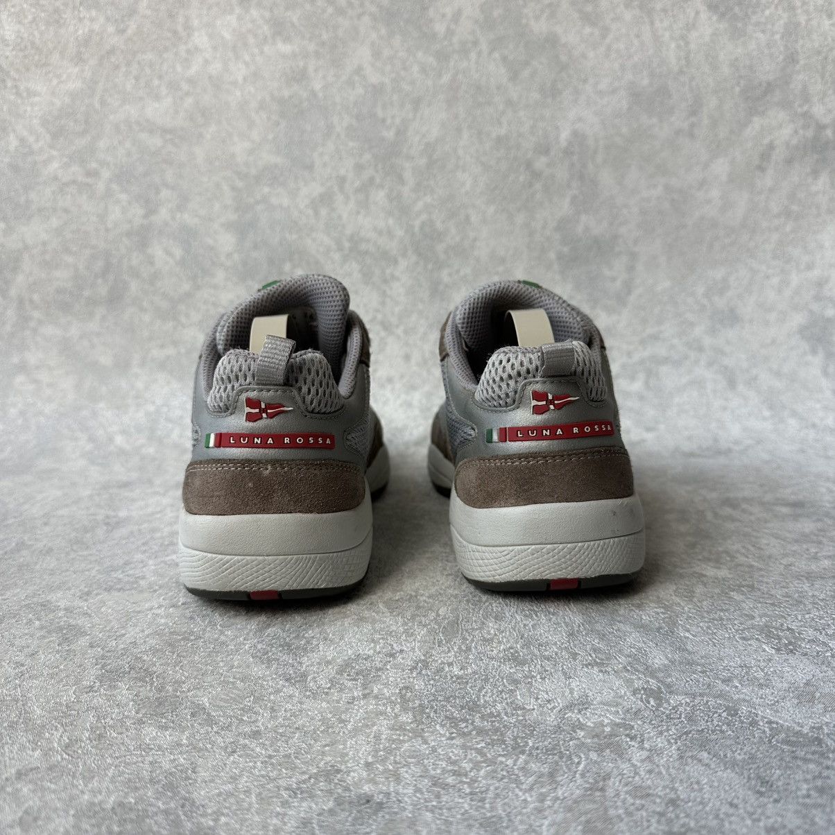 Prada Prada Luna Rossa Americas Cup Leather Suede Sneakers Size US 6 / IT 36 - 8 Thumbnail