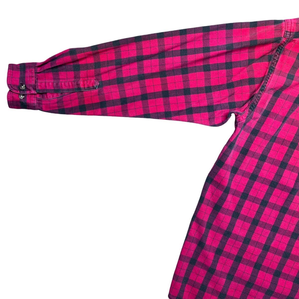 Filson C.C. Filson Garment Red Black Plaid Flannel Cotton Shirt Size US L / EU 52-54 / 3 - 11 Thumbnail