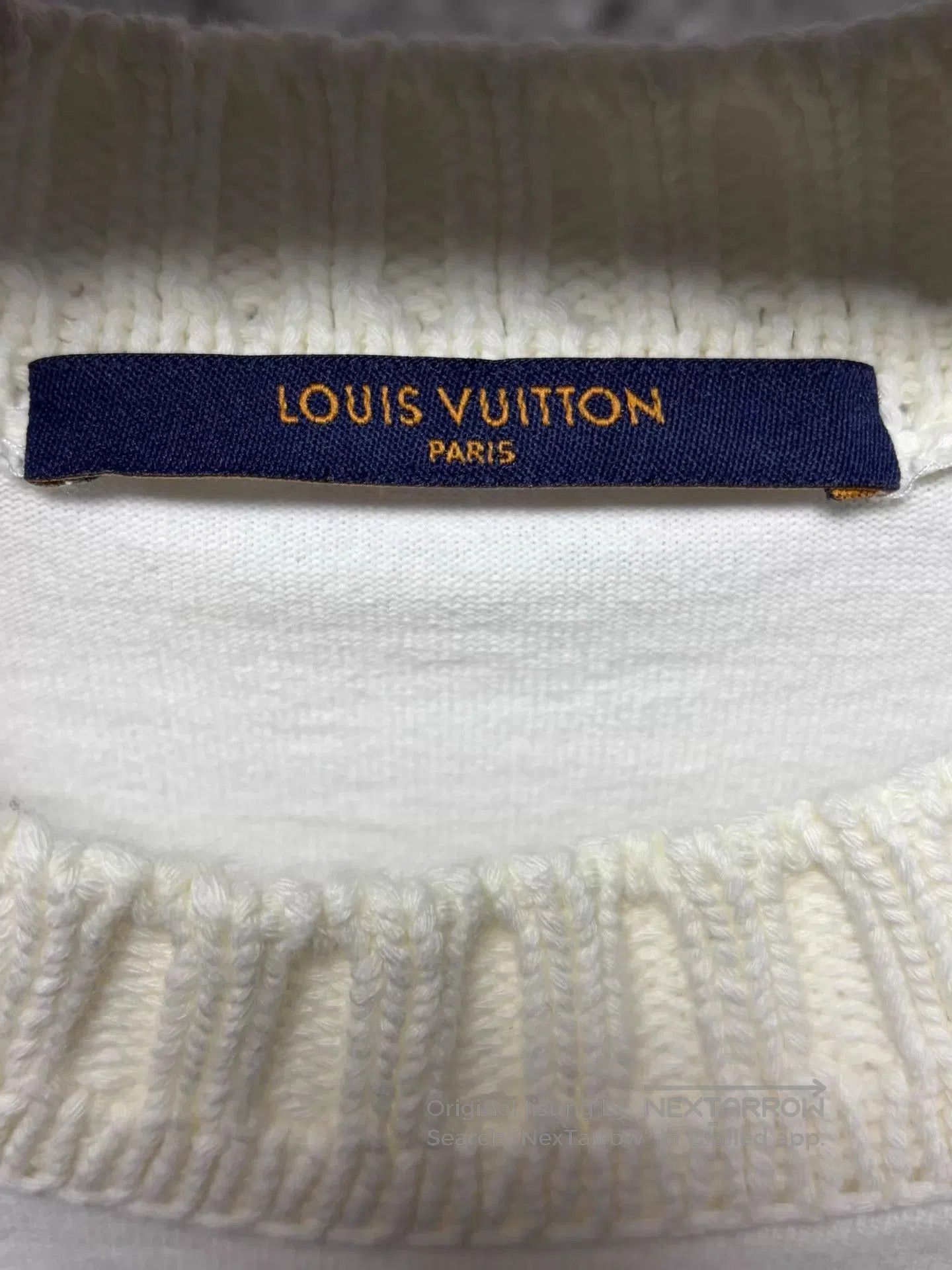 Louis Vuitton White Short-Sleeve Embroidered Shirt. Size US XL / EU 56 / 4 - 3 Thumbnail