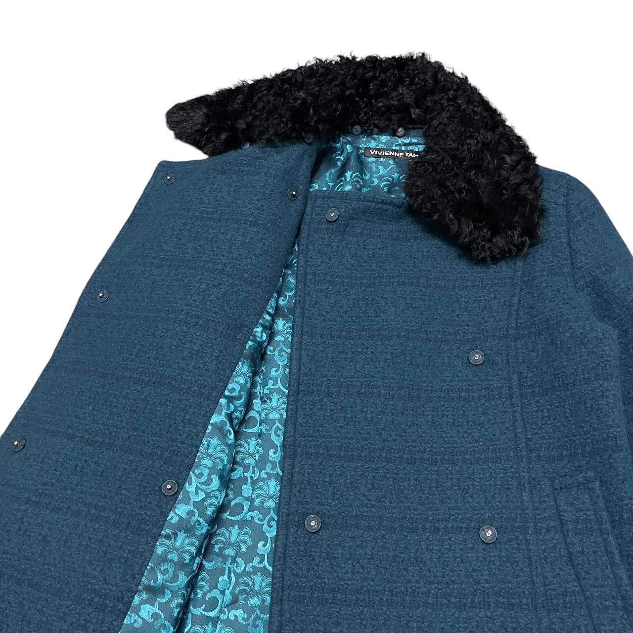 Vivienne Tam Vintage Vivienne Tam Angola Wool Coat Size S / US 4 / IT 40 - 6 Thumbnail