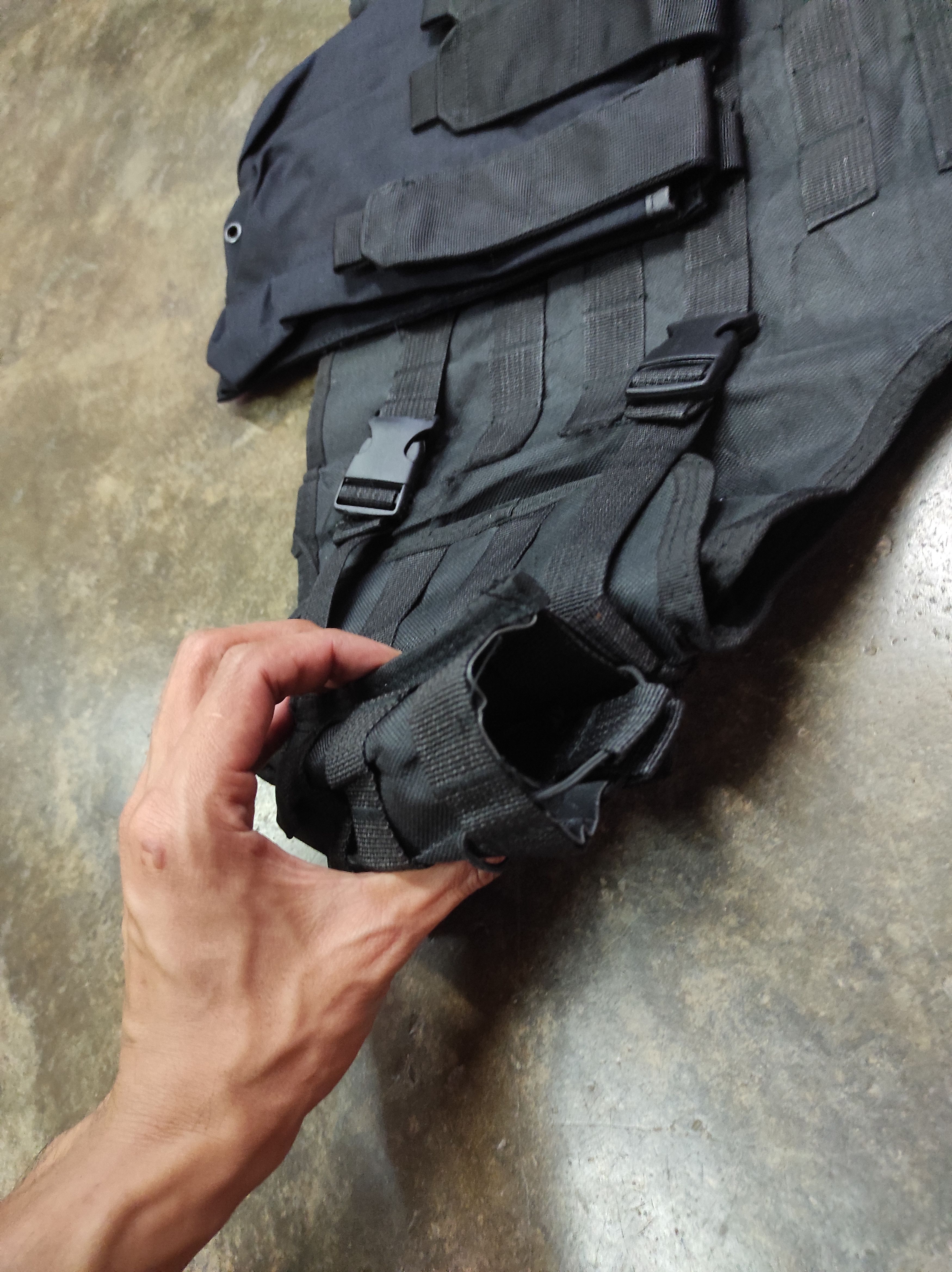 Other HOBBY PLUS BLACK MULTIPOCKET VEST JACKET SLEEVELESS Size US L / EU 52-54 / 3 - 5 Thumbnail
