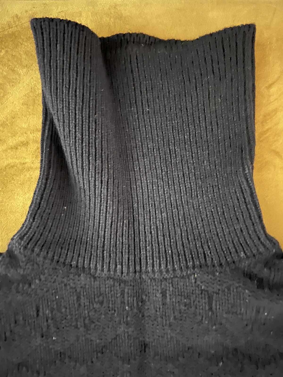 Fair isle turtle-neck sweater/jumper, IT50 or M/L, Japan