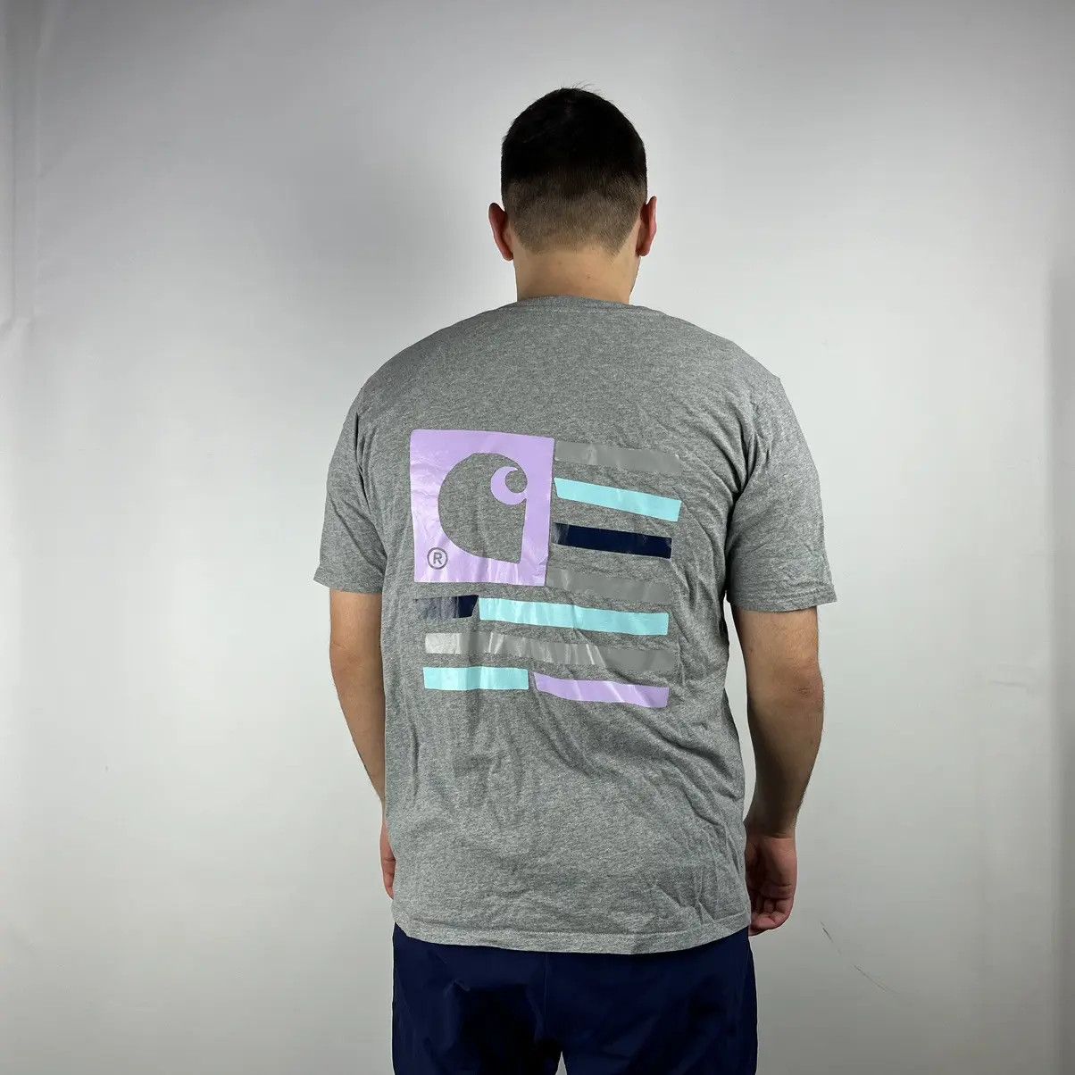 Carhartt Carhartt wip Tshirt reverse logo size Large Size US L / EU 52-54 / 3 - 2 Thumbnail