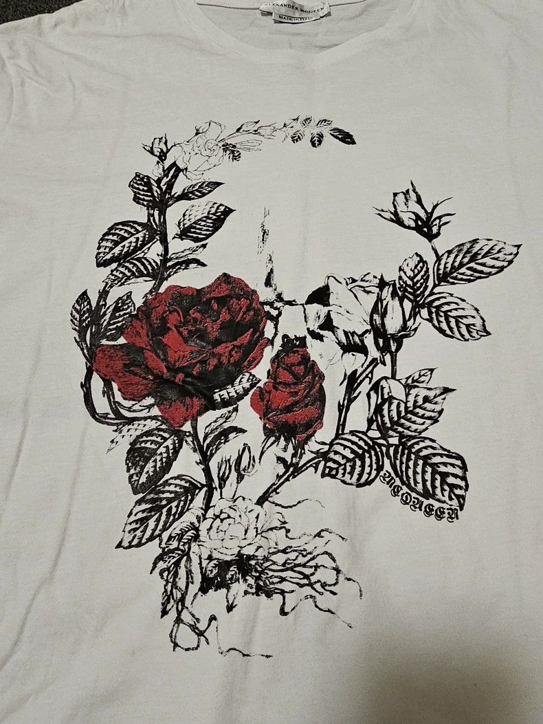 Alexander McQueen Alexander Mcqueen Skull short sleeves Size US XL / EU 56 / 4 - 2 Thumbnail