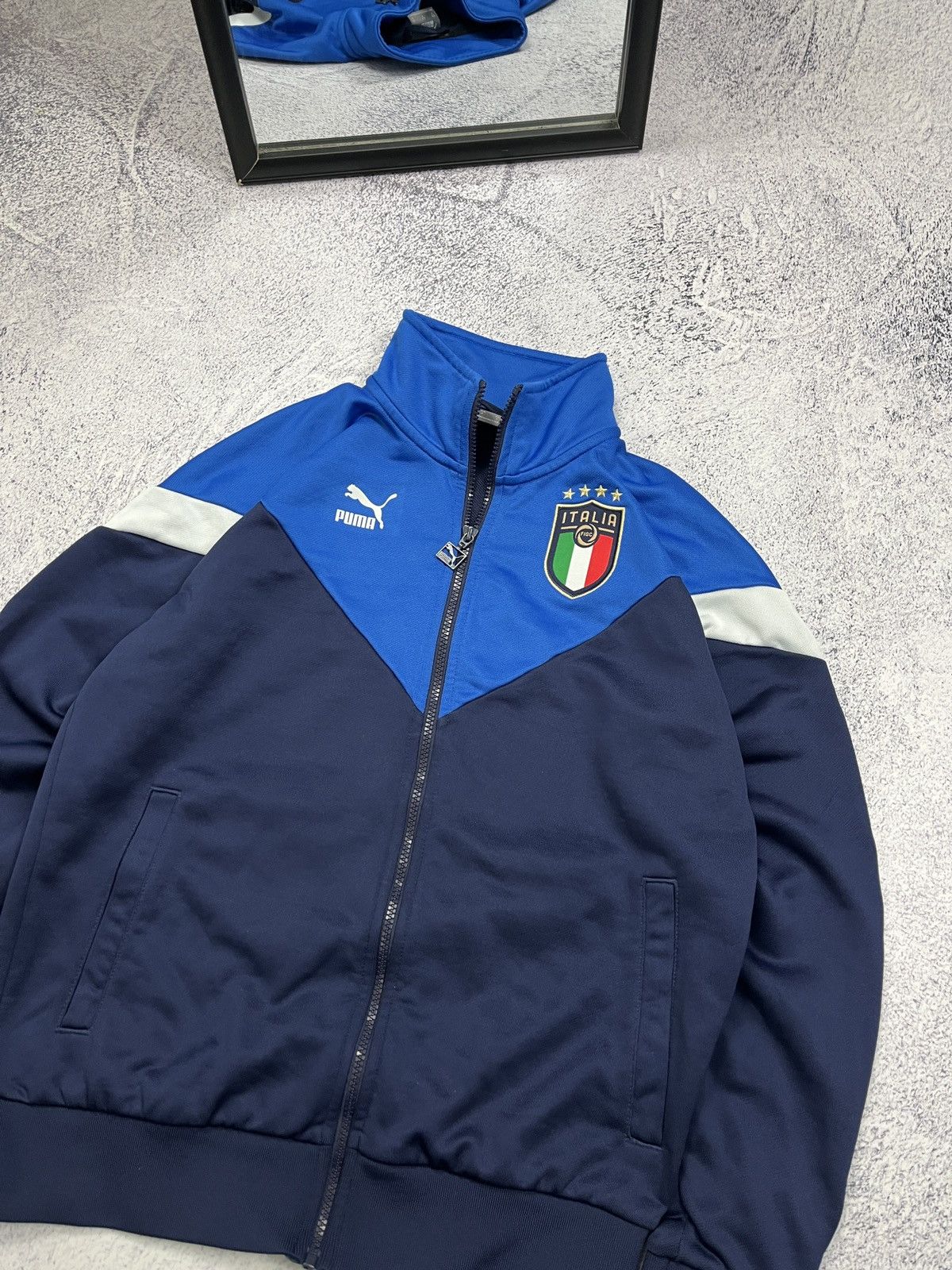 Puma Puma Italy Team Football Track Jacket Soccer Jersey Hype Size US S / EU 44-46 / 1 - 5 Thumbnail
