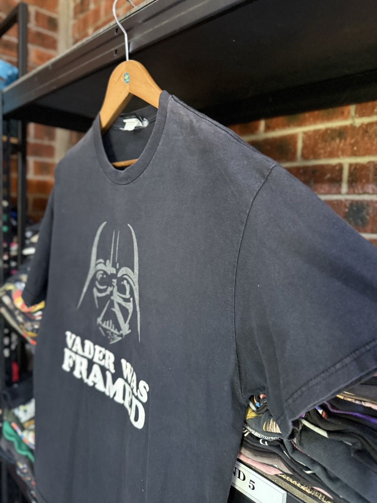 Other Vintage Star Wars Darth Vader Was Framed Sun Faded Tee Size US L / EU 52-54 / 3 - 6 Thumbnail