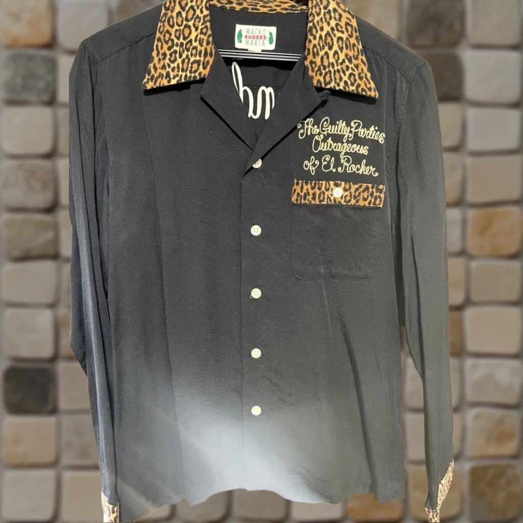 Wacko Maria WACKO MARIA Casual Shirt Leopard print collar and cuffs Size S Mens Shirt Leopard print collar and cuffs Size S Size US S / EU 44-46 / 1 - 1 Thumbnail