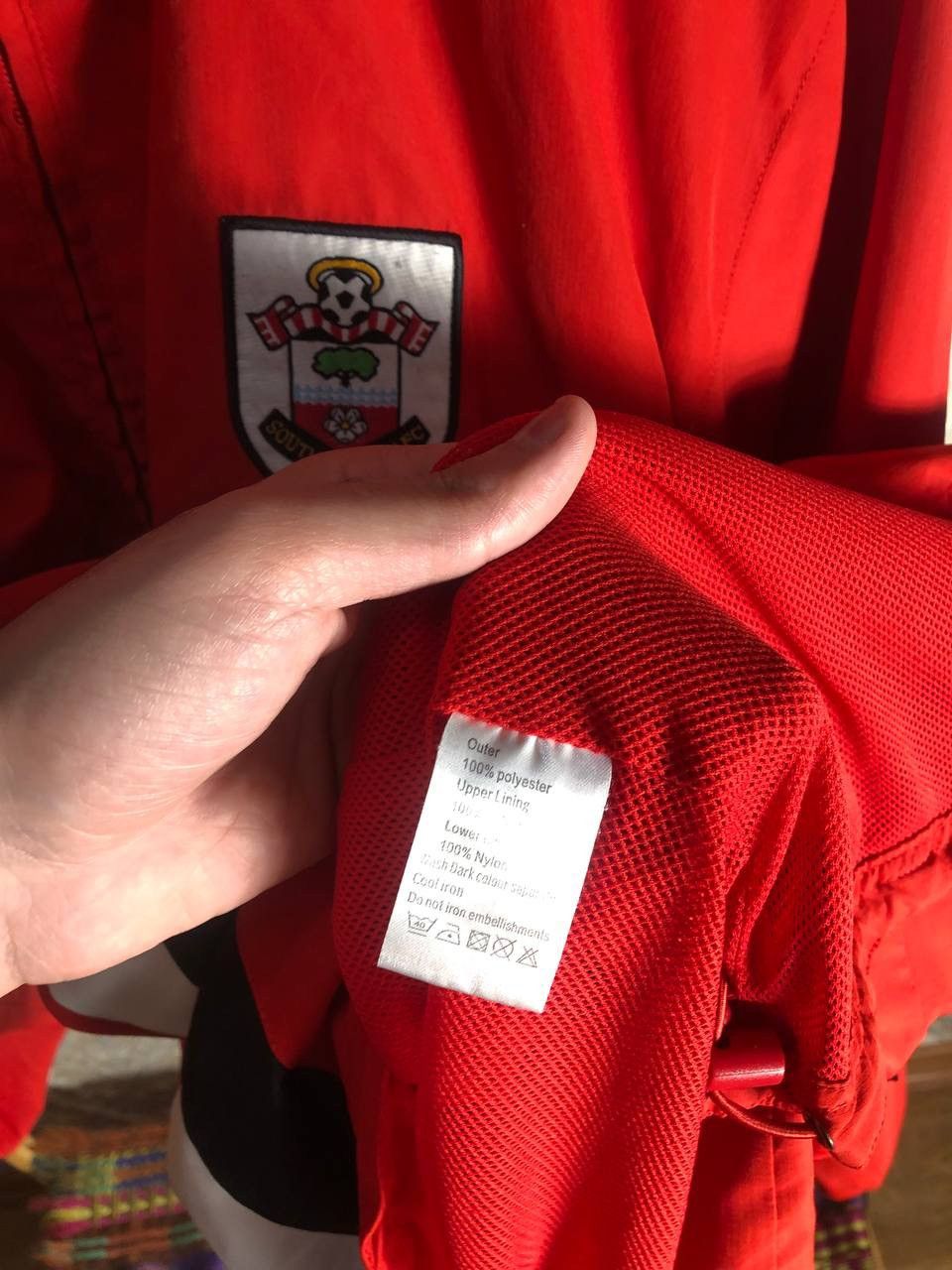 Vintage VERY RARE FC SOUTHAMPTON ENGLAND LIGHT JACKET RETRO Y2K 90s Size US L / EU 52-54 / 3 - 5 Thumbnail