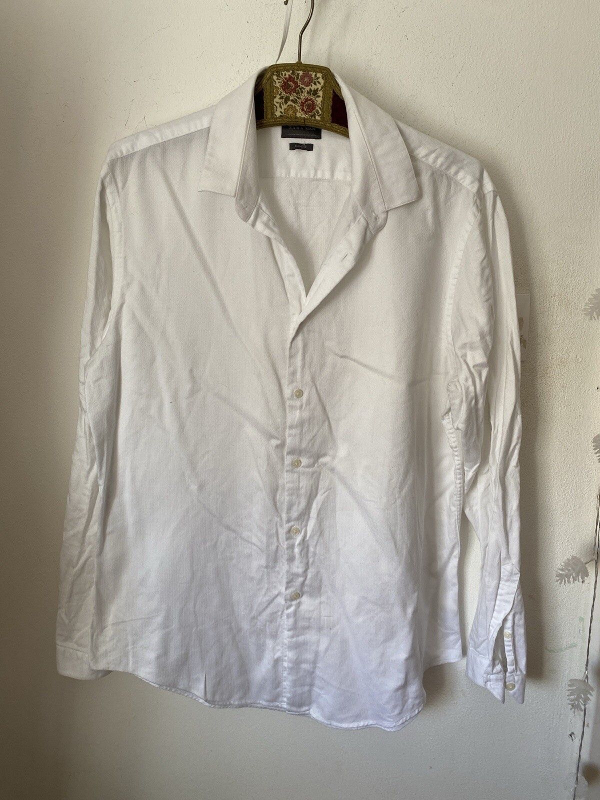 Other Zara Man Shirt Slim Fit Size XL Sk2416 Size US XL / EU 56 / 4 - 2 Thumbnail