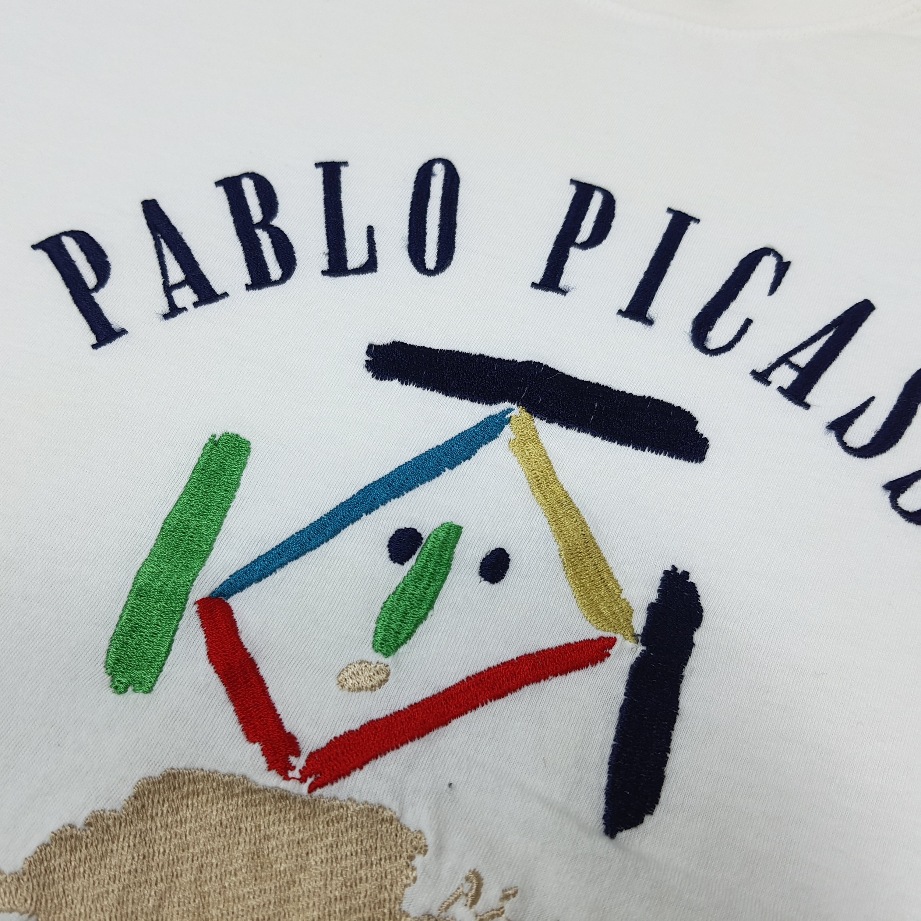 Vintage Vintage 90s Pablo Picasso Club Art Graphic Tshirt C294N79 Size US M / EU 48-50 / 2 - 3 Thumbnail