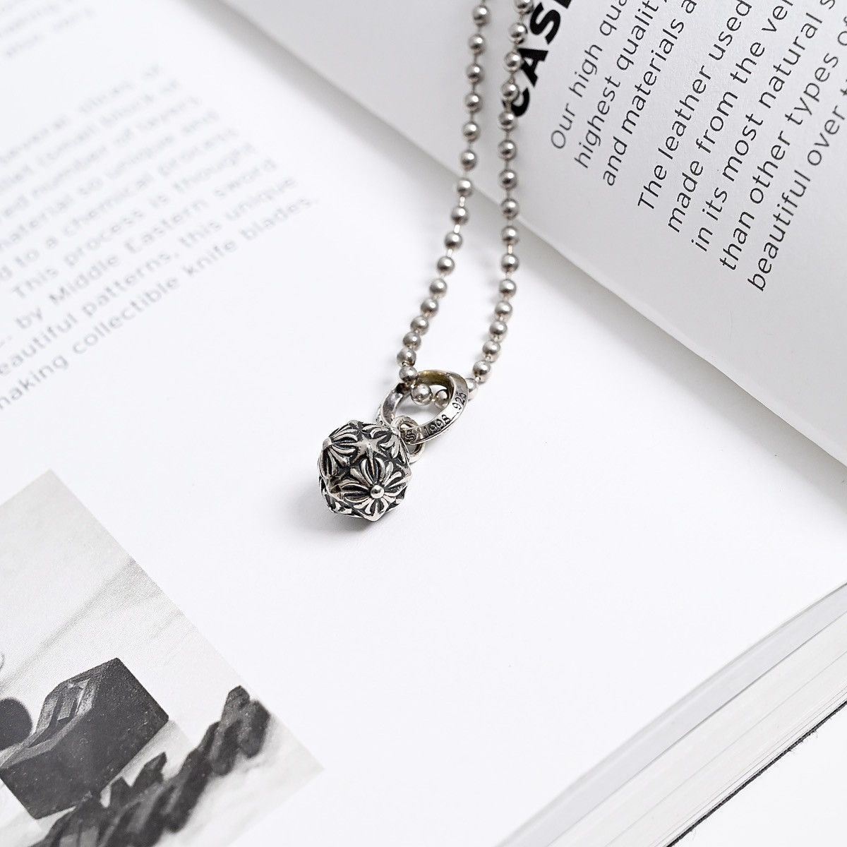 Chrome Hearts CHROME HEARTS PYRMD PLUS BALL NECKLACE SILVER Size ONE SIZE - 7 Thumbnail