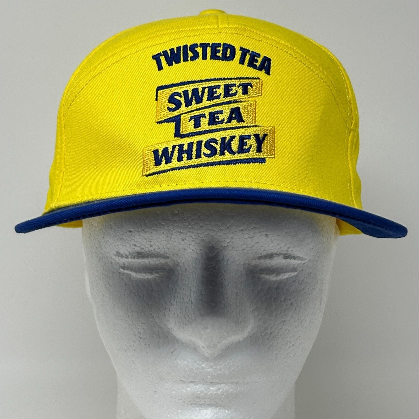 Other Twisted Tea Sweet Tea Whiskey Hat Cap Yellow Snapback Size ONE SIZE - 2 Thumbnail