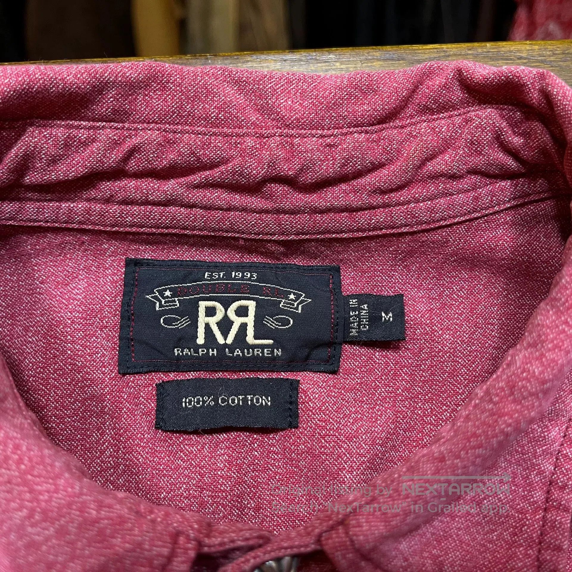 RRL Ralph Lauren Double RL Ralph Lauren Western Shirt. Size US M / EU 48-50 / 2 - 3 Thumbnail