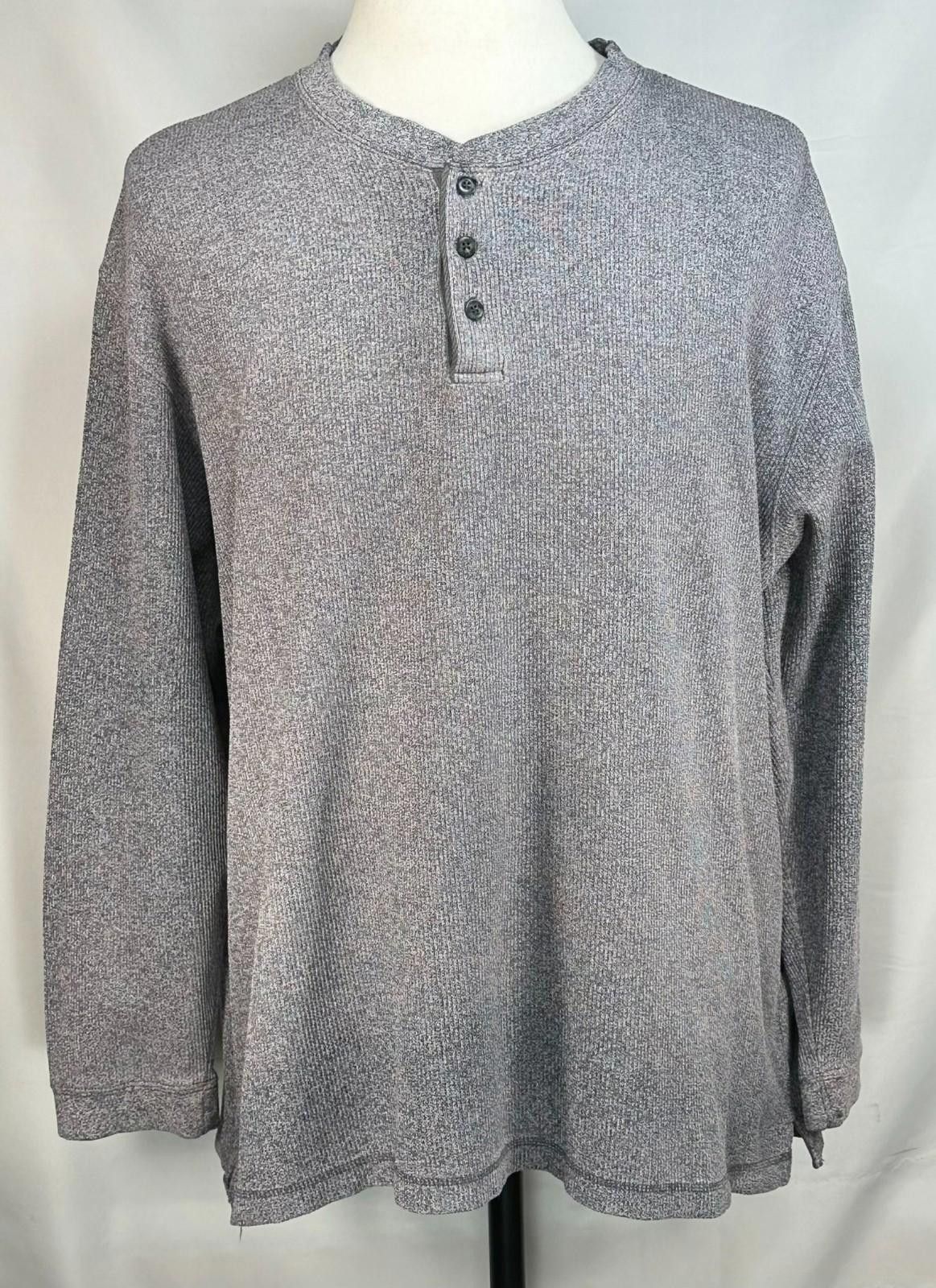 High Sierra High Sierra 1/4 Button 100% Cotton Pullover Blue Mens XL Size US XL / EU 56 / 4 - 1 Thumbnail