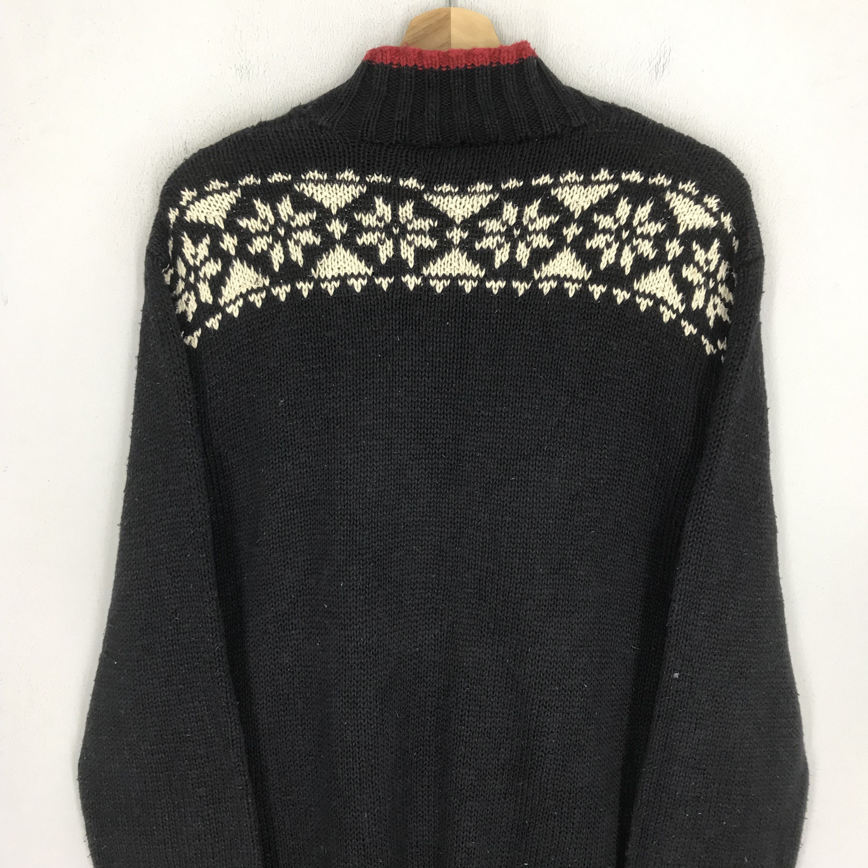 Polo Ralph Lauren Vintage Ralph Lauren Cable Knit Skiing Sweater RL Knitwear Size US L / EU 52-54 / 3 - 4 Thumbnail