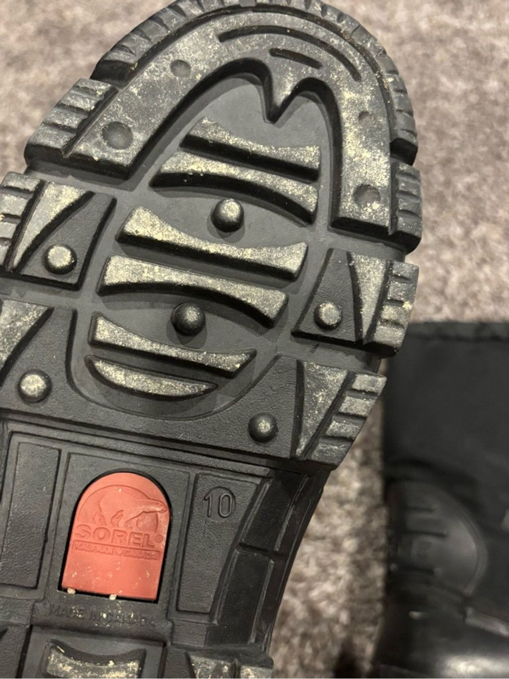 SOREL Sorel Black Logo Patch Winter Boots Size US 10 / EU 43 - 4 Thumbnail