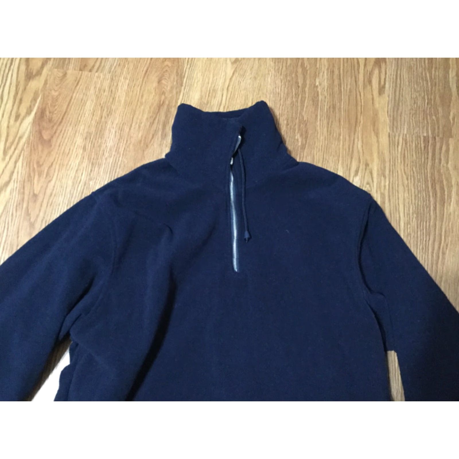 X-LARGE FU DA NAVY X-Large Womens Silk Blend Reversible Jacket Zip Embossed Navy Color Embossed Zip Jacket Reversible Silk Blend Size XL / US 12-14 / IT 48-50 - 5 Thumbnail