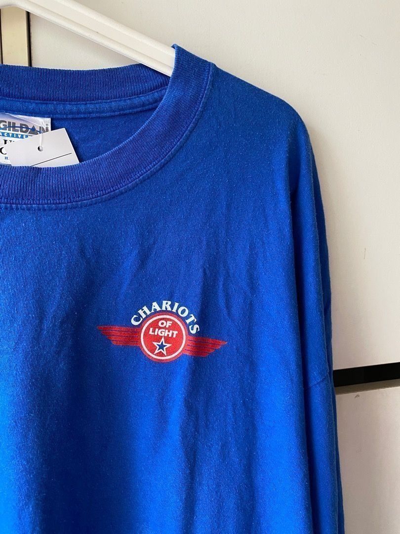 Gildan CHARIOT OF LIGHT FREEDOM TOUR LS T SHIRT Size US XXL / EU 58 / 5 - 3 Thumbnail