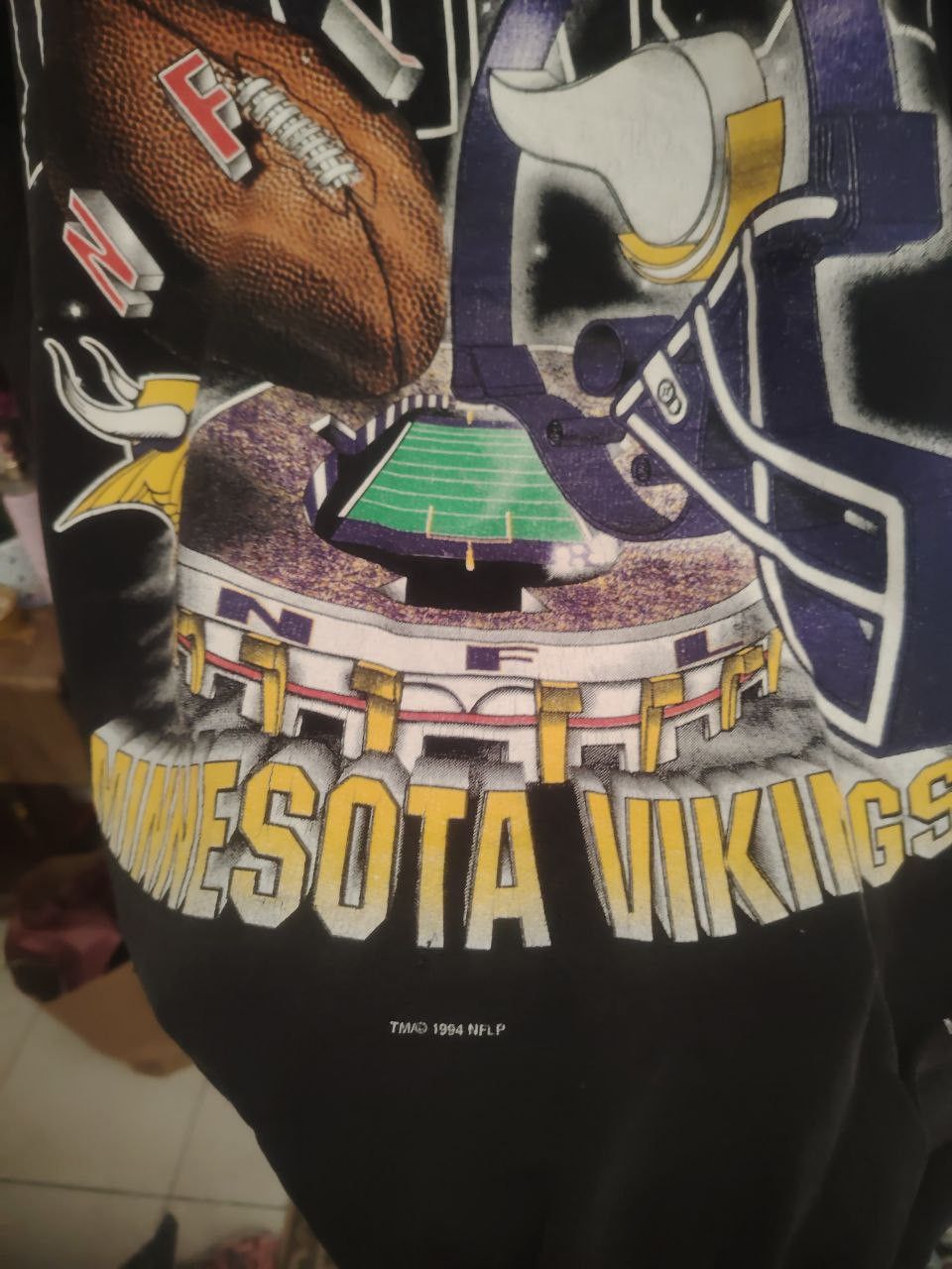 Other Vintage MJT's Vikings Crewneck Sweatshirt Size US XXL / EU 58 / 5 - 6 Thumbnail