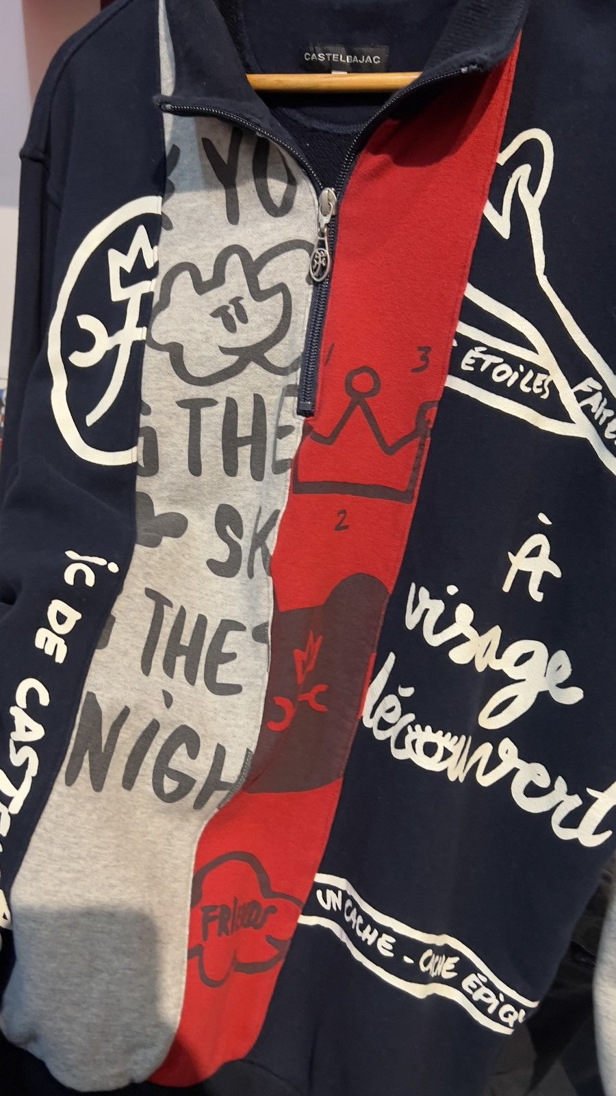 Jean Charles De Castelbajac Jean Charles De Castlebajac halfzipper sweatshirt Size US L / EU 52-54 / 3 - 5 Thumbnail
