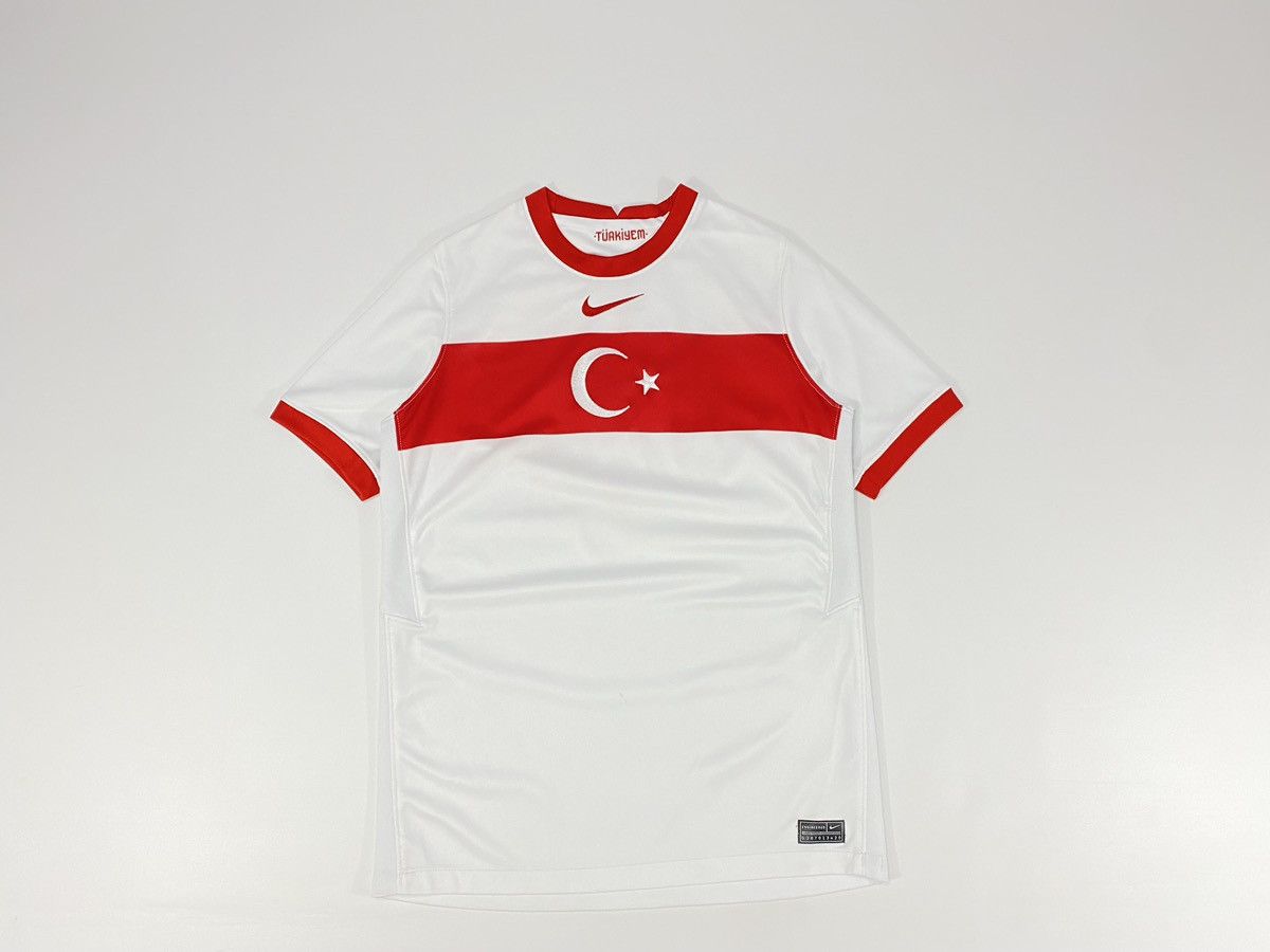 Nike LASTDROP🔥2020 Nike Team Turkey Home Block Core Jersey Tshirt Size M / US 6-8 / IT 42-44 - 12 Thumbnail