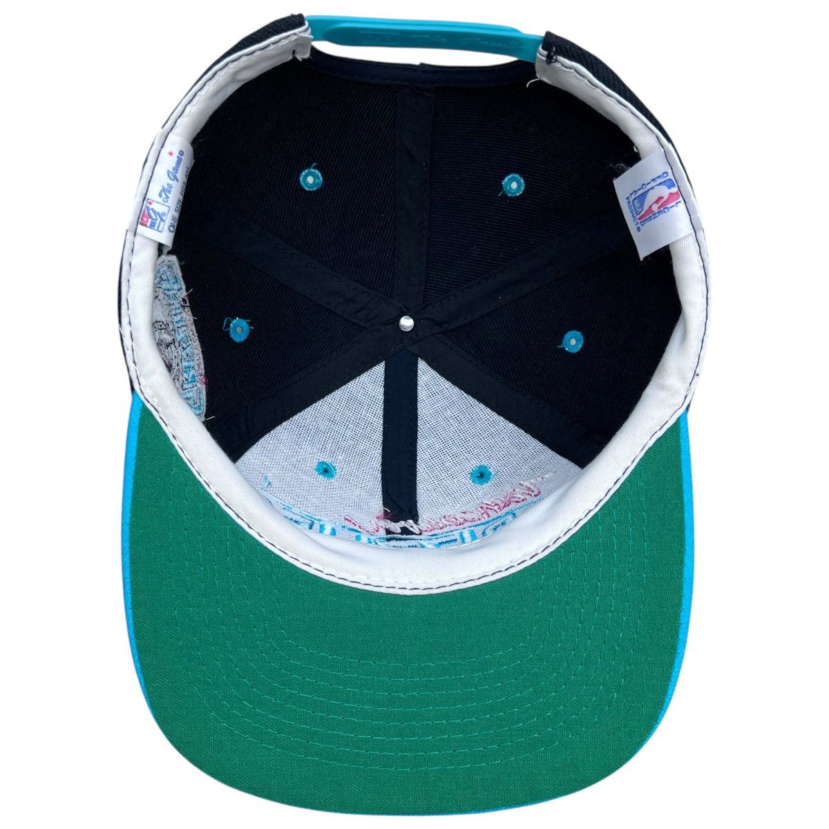 NBA × The Game × Vintage Vtg 1994 NBA Vancouver Grizzlies Spell Out The Game Snapback Size ONE SIZE - 6 Thumbnail