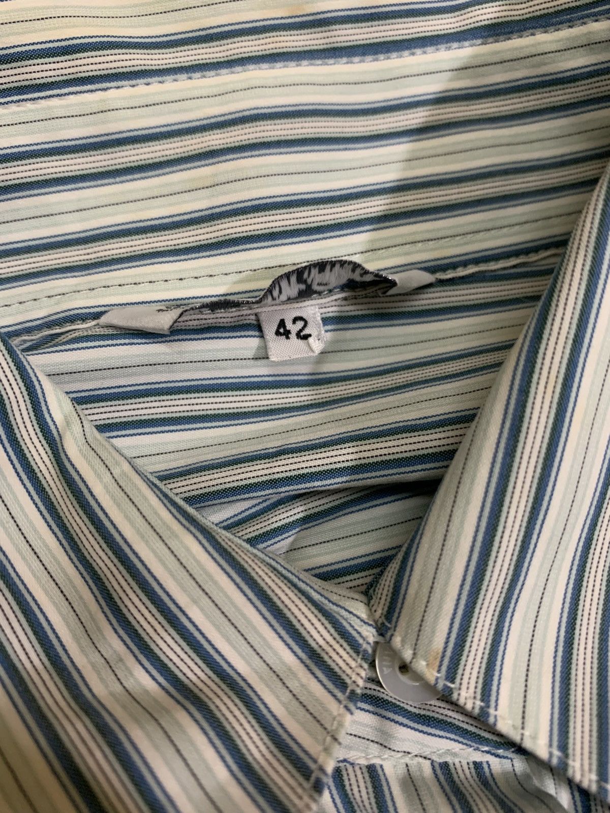 Loro Piana LORO PIANA STRIPES BUTTON SHIRT Size M / US 6-8 / IT 42-44 - 6 Thumbnail