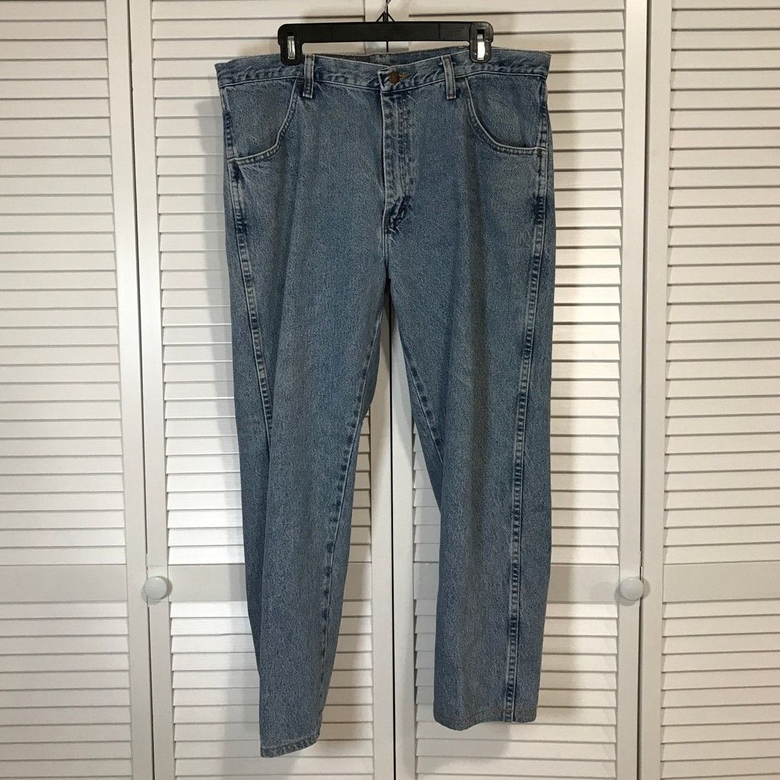 Rustler Wrangler Rustler 90s Denim Straight Leg Jeans Men 38” Size US 38 / EU 54 - 1 Thumbnail