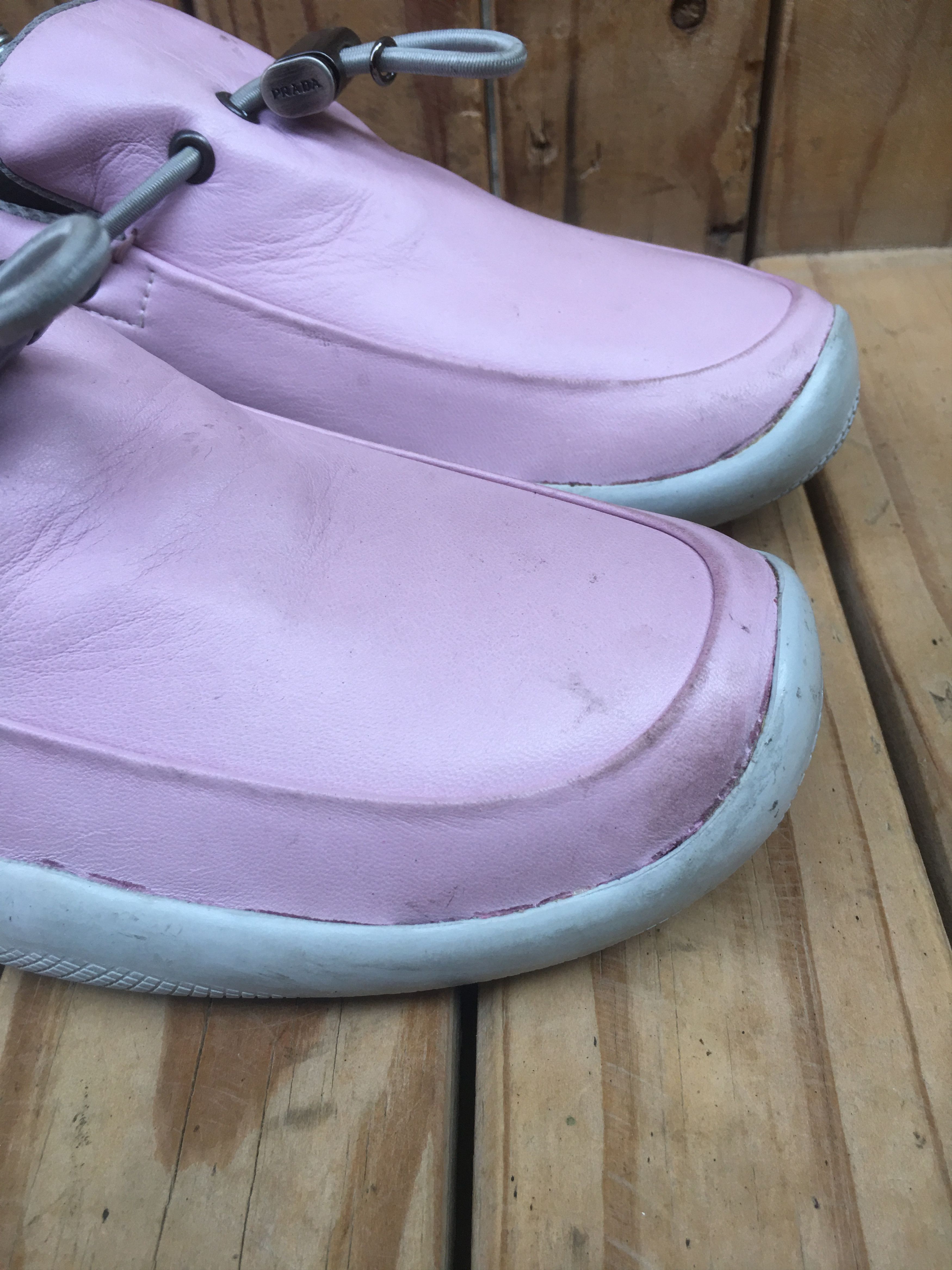 Prada Prada sports pink women's sneakers EUR 41 Size US 11 / IT 41 - 7 Thumbnail